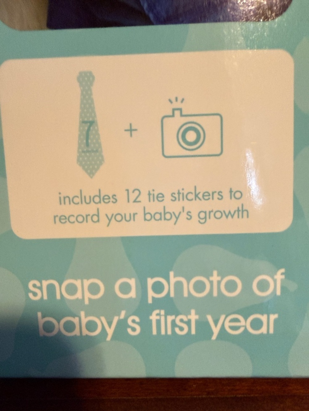 Pearhead Baby’s First Year Photo tie belly stickers 1-12 Mo, 4 patterns, EUC - Picture 3 of 10
